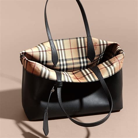 burberry tote reversible|Burberry reversible check tote review.